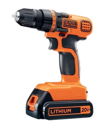 Black And Decker BD4KITCDCRLL - DX120 Cordless Drill Driver