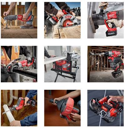 Milwaukee Tools Uses