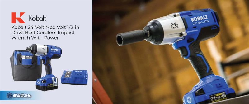 Kobalt 24-Volt Max-Volt 12-in Cordless Impact Wrench