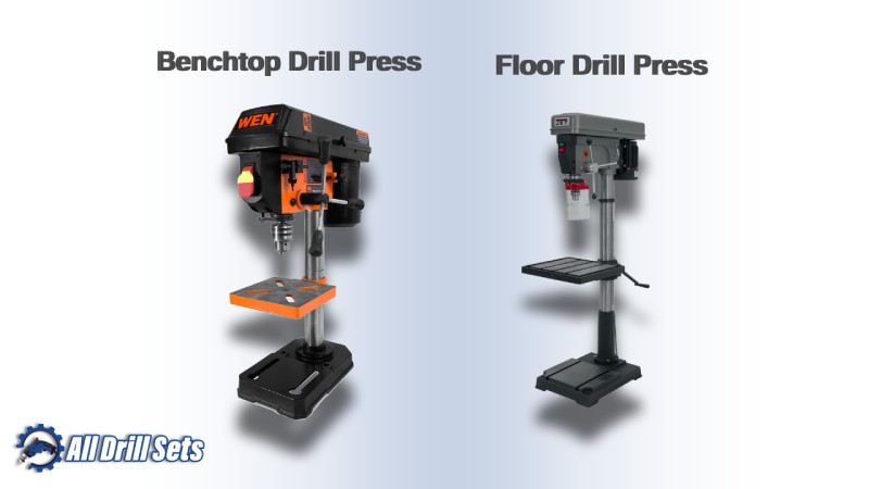 Benchtop Drill Press And Floor Drill Press