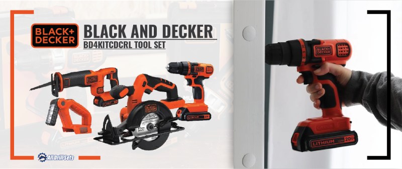 Black and Decker BD4KITCDCRL Combo Kit