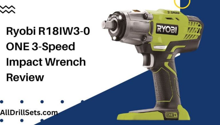 Ryobi R18IW3-0 ONE 3-Speed Impact Wrench Review
