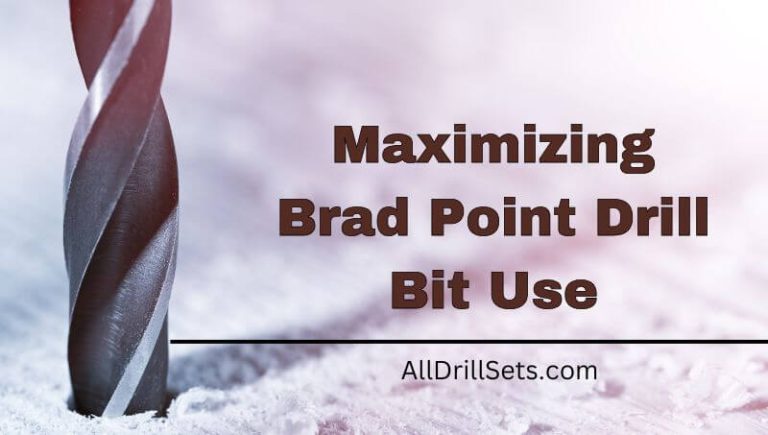 Maximizing Brad Point Drill Bit Use A Guide to Precise Drilling