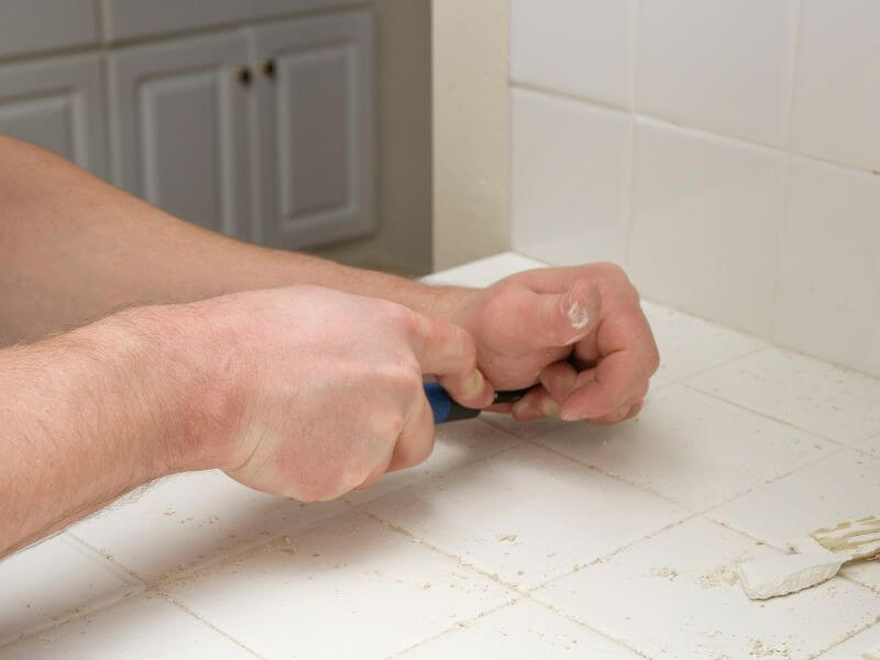 Removing the Grout